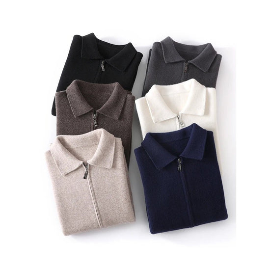 Merino wool autumn cardigan
