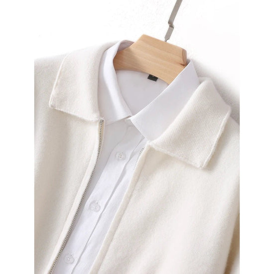 Merino wool autumn cardigan