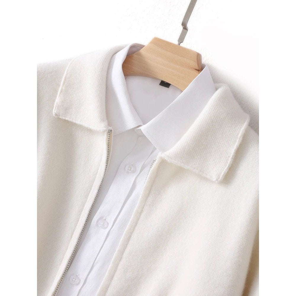 Merino wool autumn cardigan