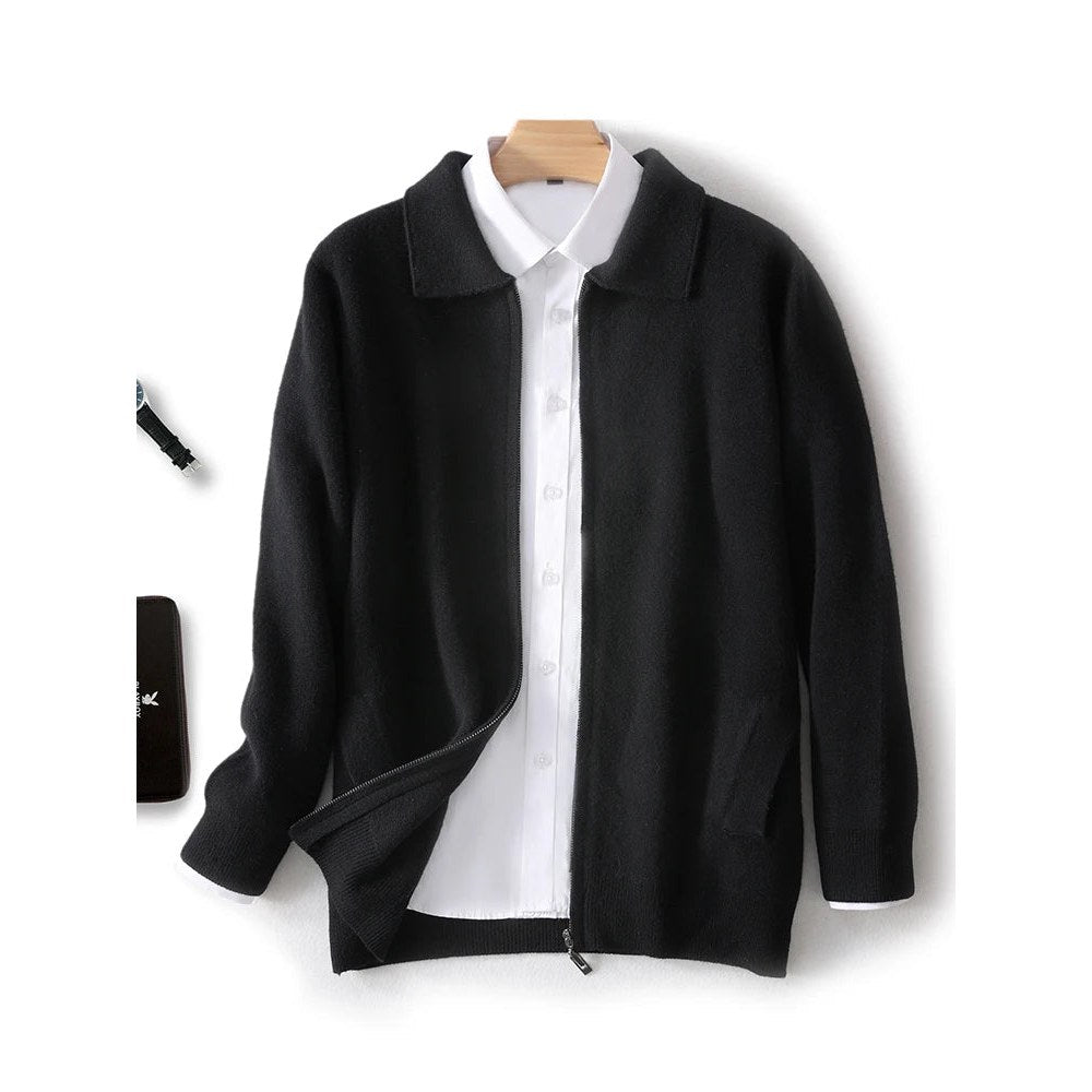 Merino wool autumn cardigan