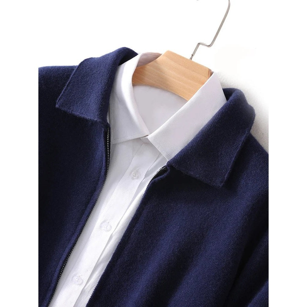 Merino wool autumn cardigan