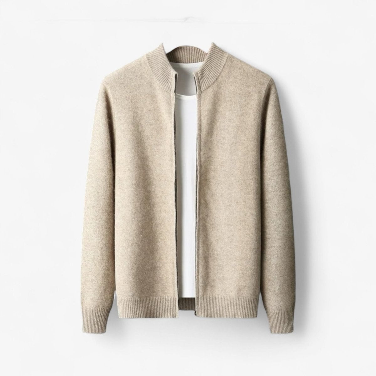 Merino wool elegant cardigan