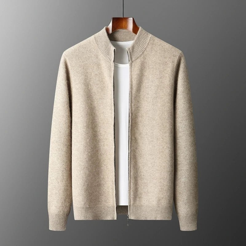Merino wool elegant cardigan