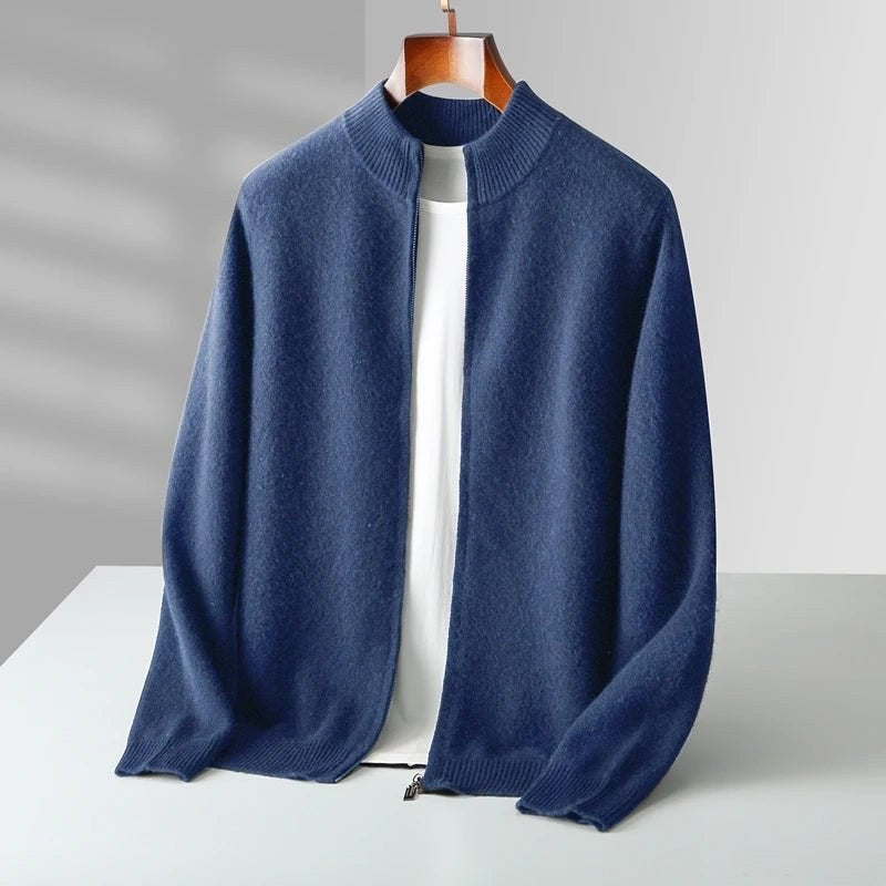 Merino wool elegant cardigan