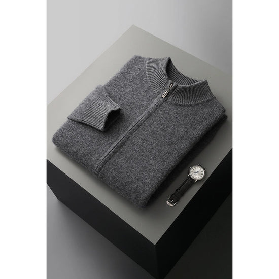 Merino wool elegant cardigan