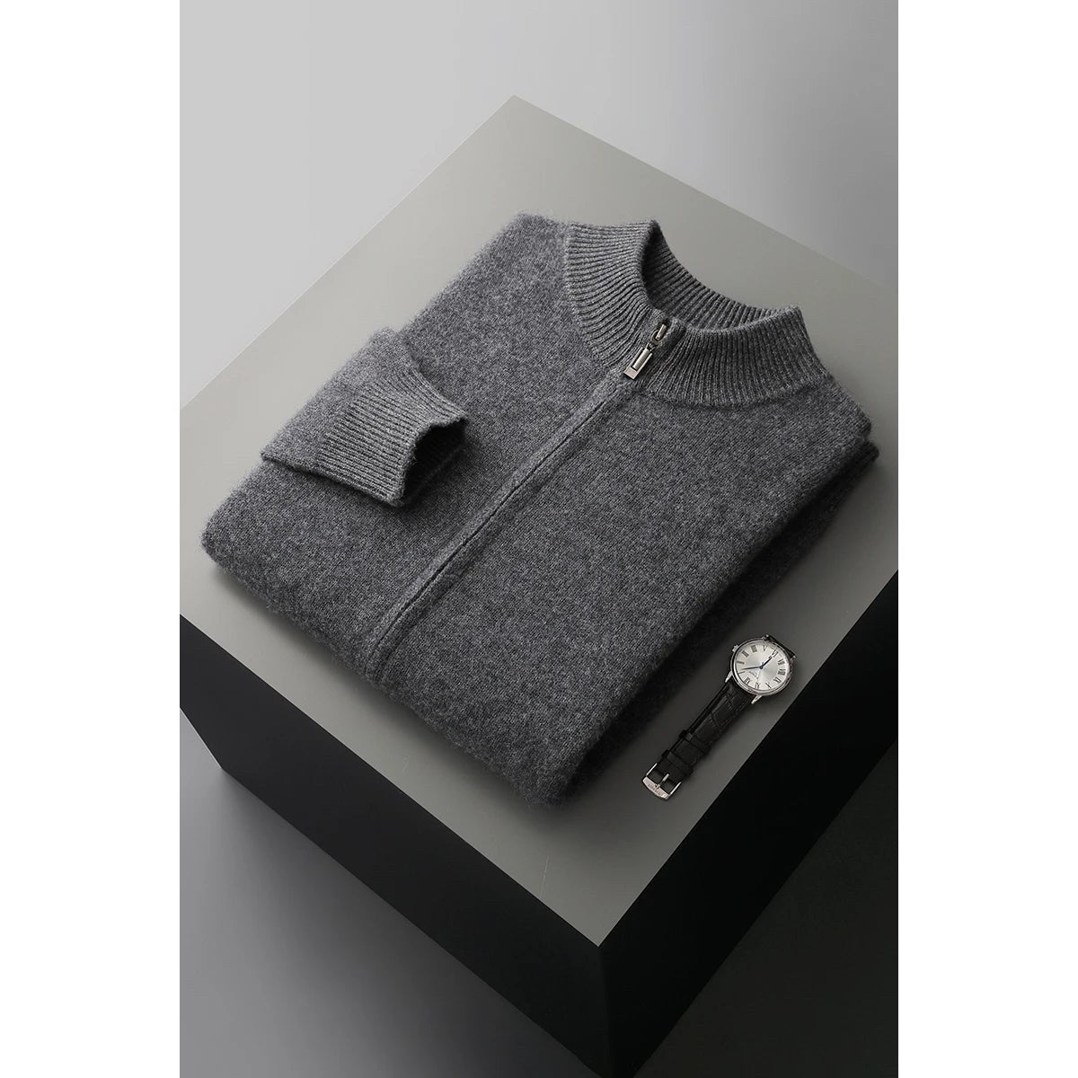 Merino wool elegant cardigan