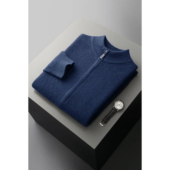 Merino wool elegant cardigan