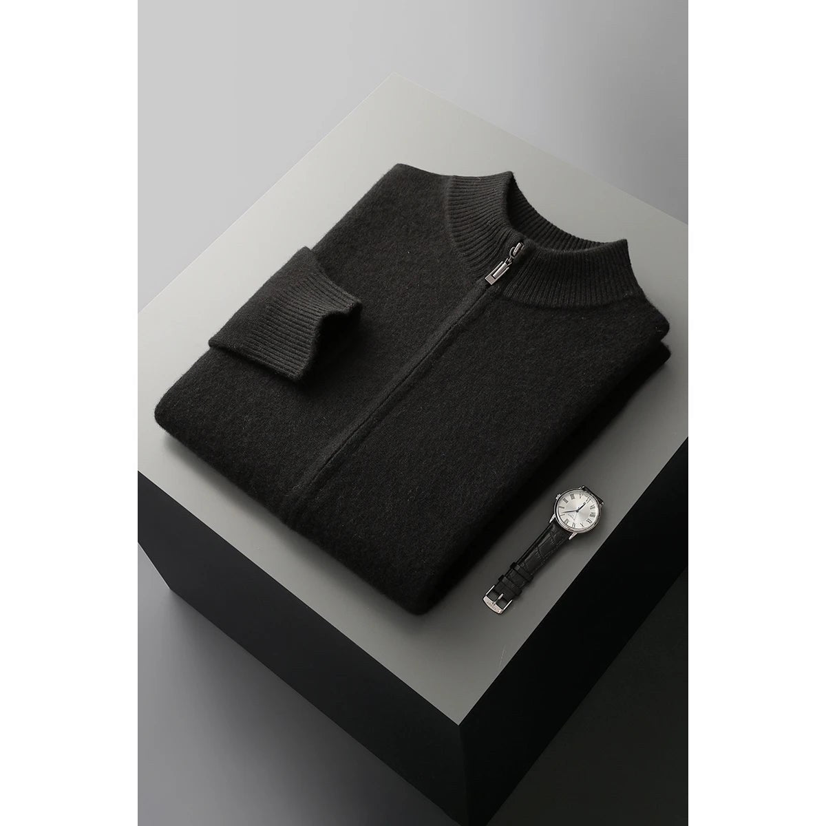 Merino wool elegant cardigan