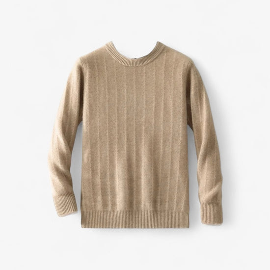 Merino wool o-neck sweater