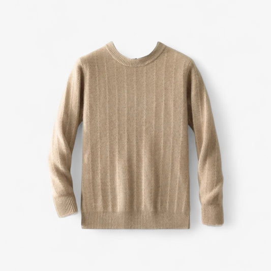 Merino wool o-neck sweater