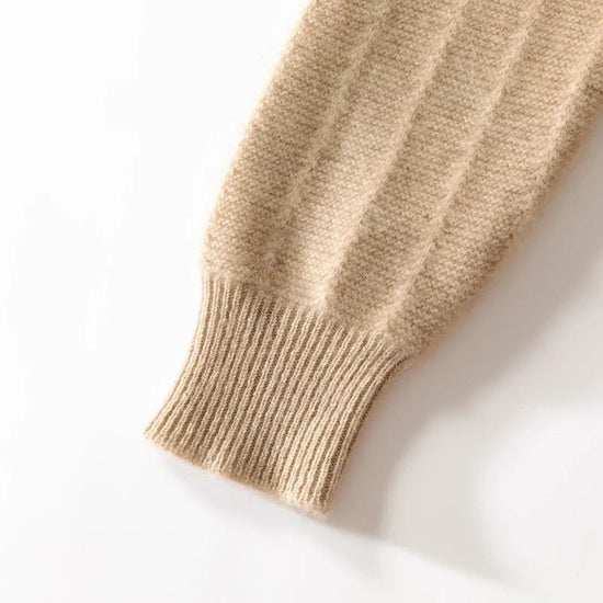 Merino wool o-neck sweater