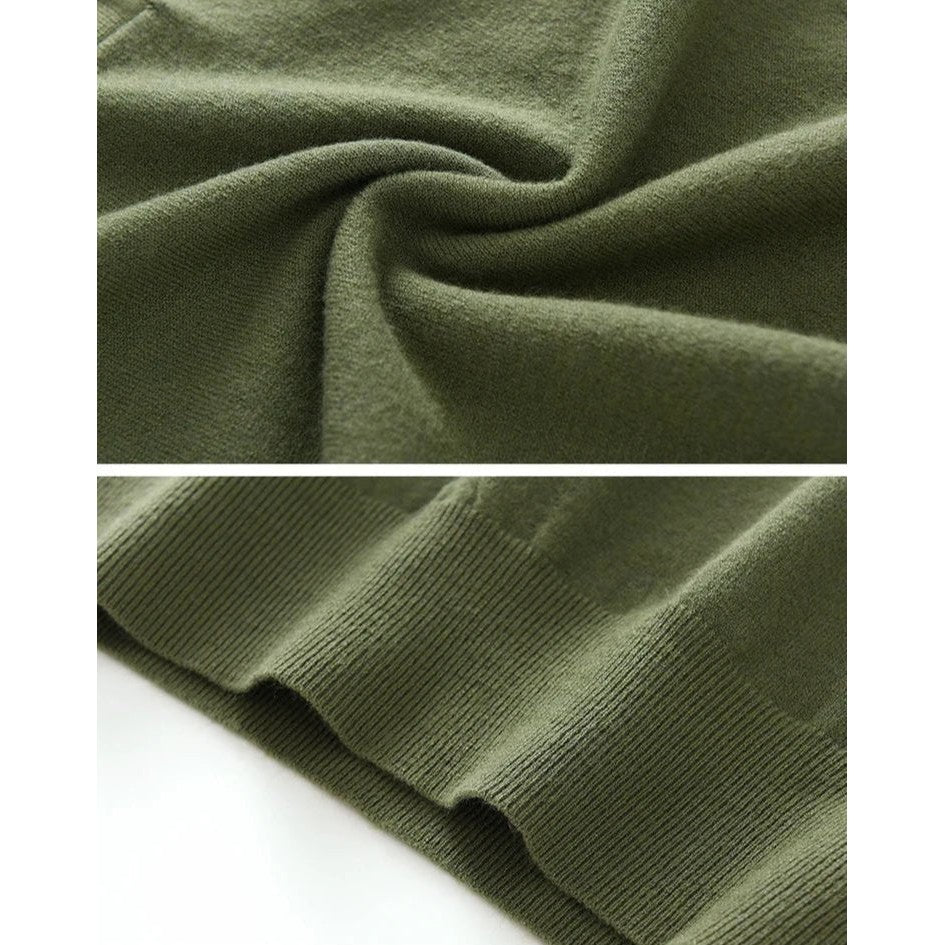 Merino wool summer polo shirt