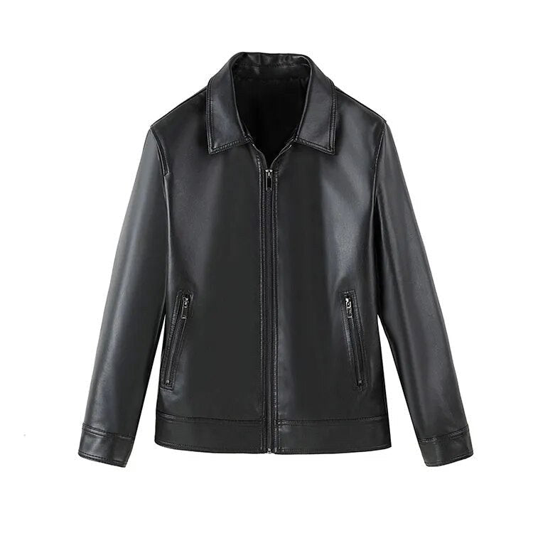 MOTO black leather jacket