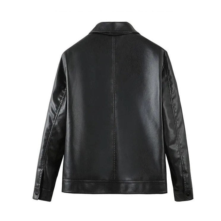 MOTO black leather jacket