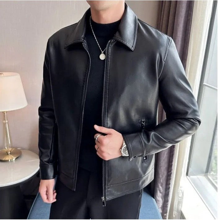 MOTO black leather jacket