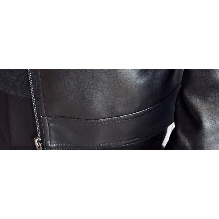 MOTO black leather jacket