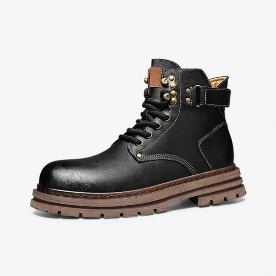 Motorcycle genuine leather casual boots