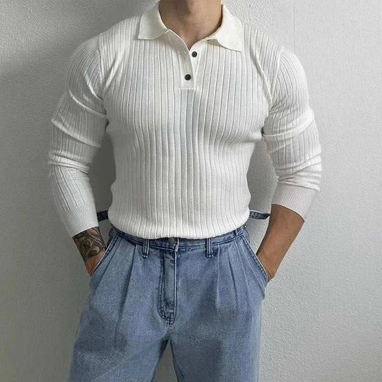 Muscle fit sweater