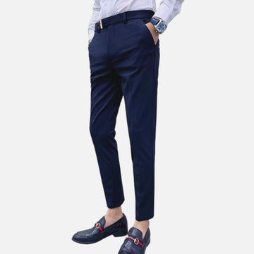 Navy Blue Casual Pants