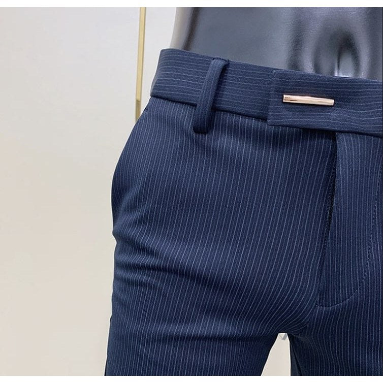 Navy Blue Casual Pants