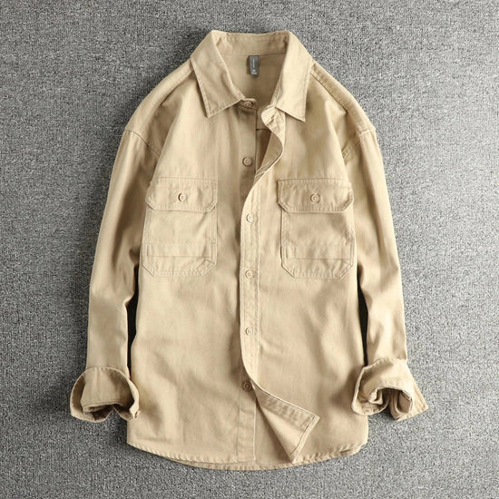 New york double-pocket shirt