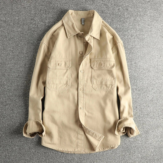 New york double-pocket shirt