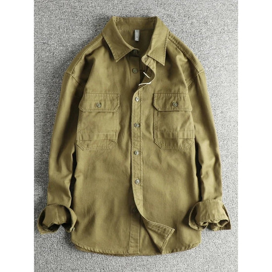 New york double-pocket shirt