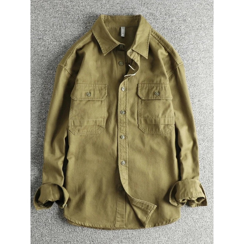 New york double-pocket shirt
