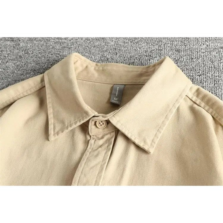 New york double-pocket shirt