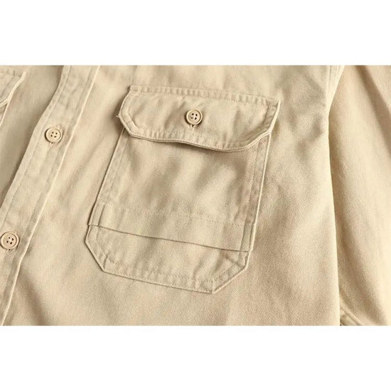 New york double-pocket shirt