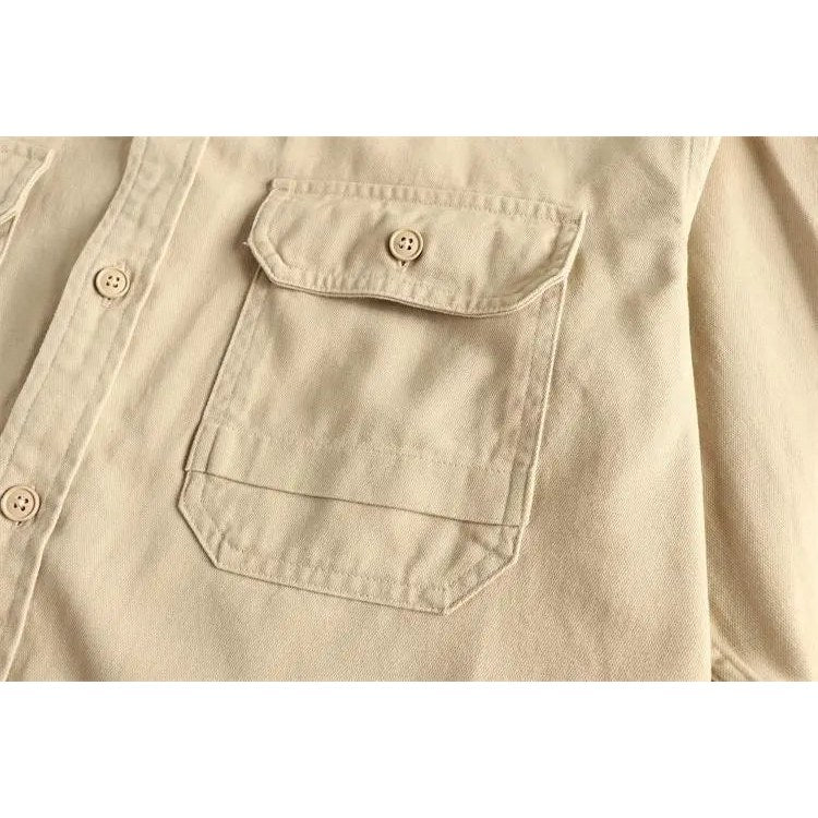 New york double-pocket shirt