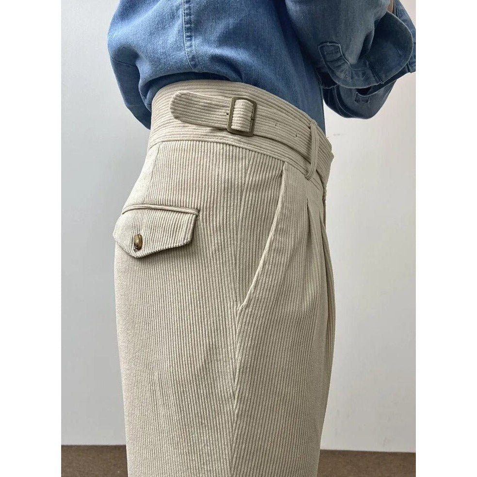 Office Corduroy Trousers