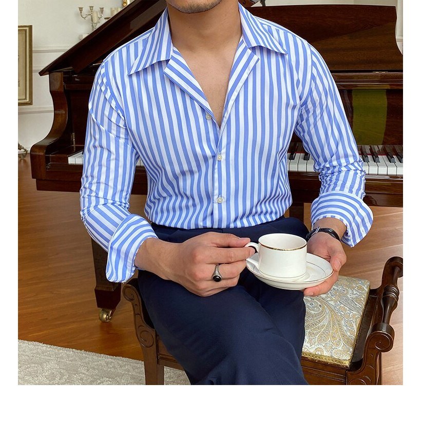 Office Formal Striped Shirt