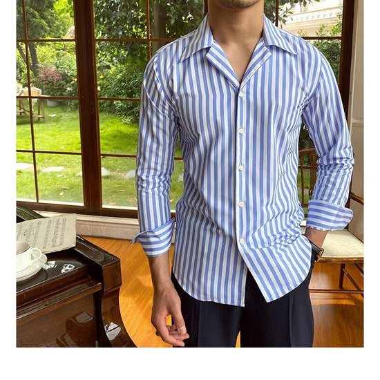 Office Formal Striped Shirt