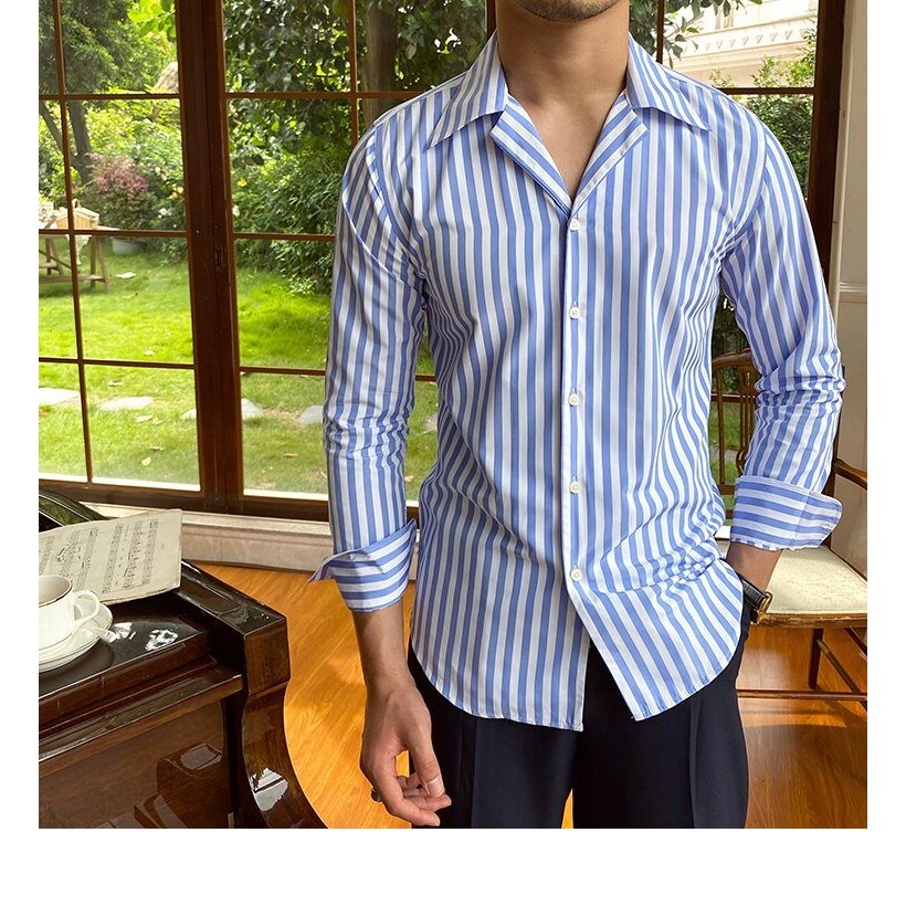 Office Formal Striped Shirt