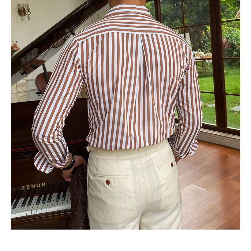 Office Formal Striped Shirt