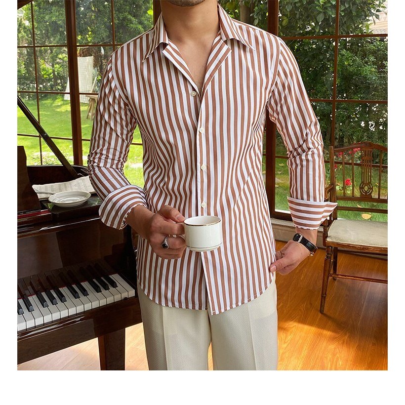 Office Formal Striped Shirt