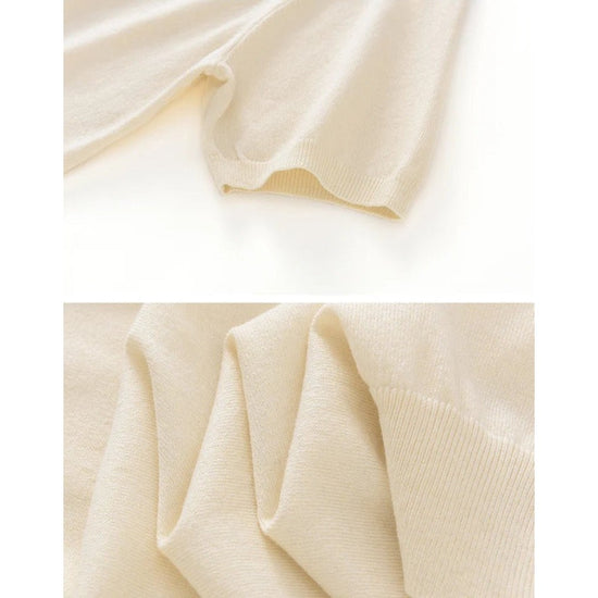 Old money merino wool t-shirt