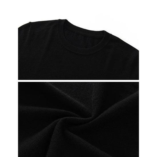 Old money merino wool t-shirt