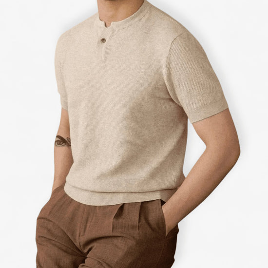 Old money smart casual polo shirt