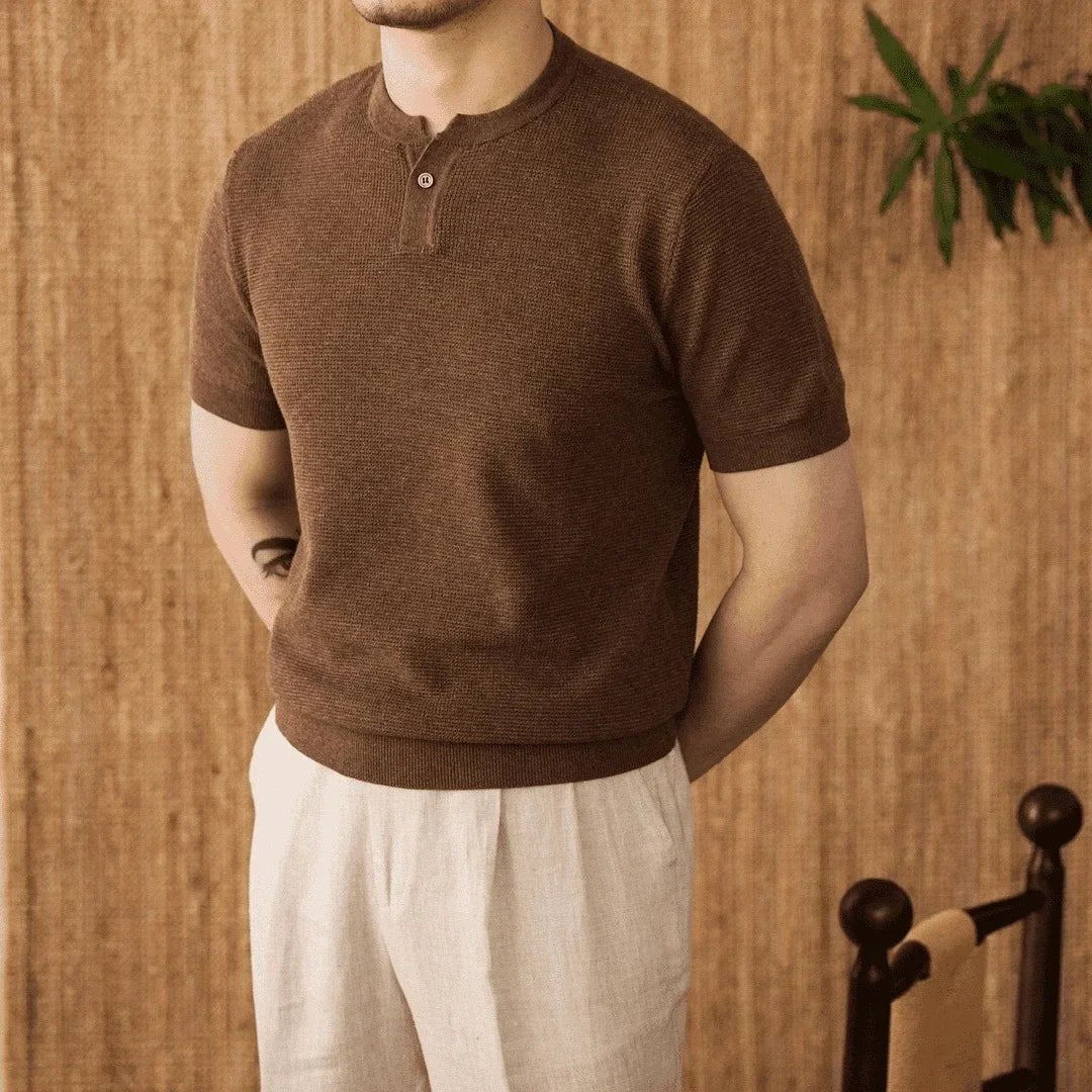 Old money smart casual polo shirt