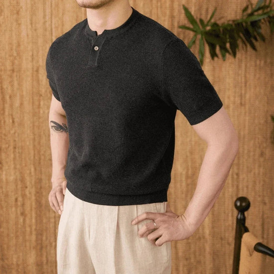Old money smart casual polo shirt