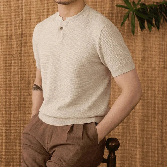 Old money smart casual polo shirt