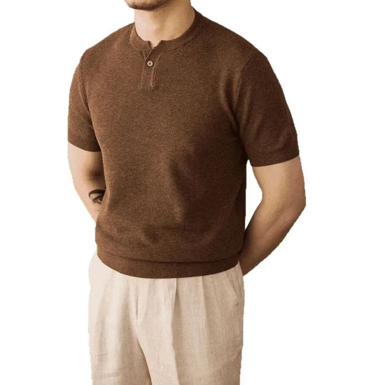 Old money smart casual polo shirt