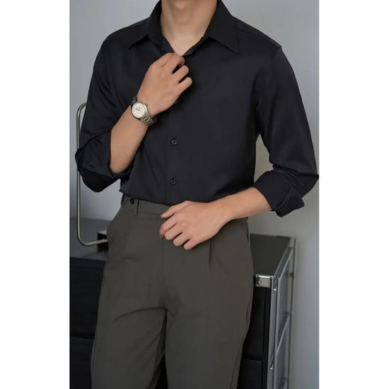 Oversized Korean shirt autumn fashion