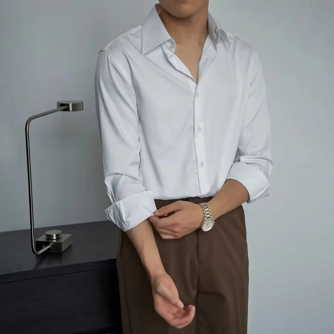 Oversized Korean shirt autumn fashion