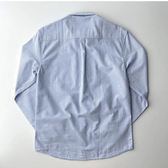 Oxford striped office shirt