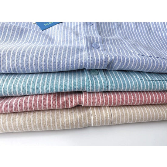 Oxford striped office shirt