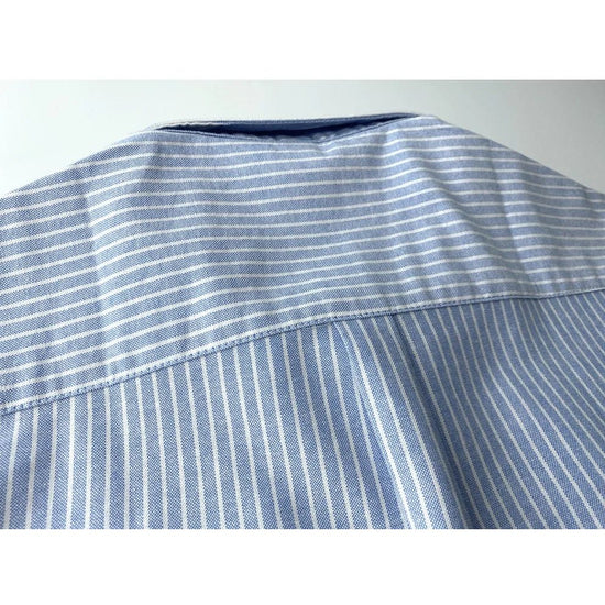 Oxford striped office shirt