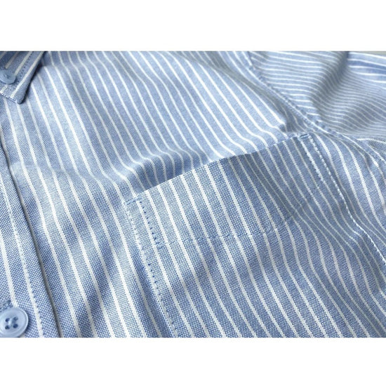 Oxford striped office shirt